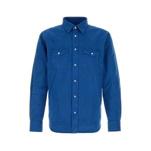 Tom Ford Men Blue Denim Shirt